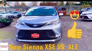 2021 Toyota Sienna XLE VS. XSE ScottM @ Gresham Toyota