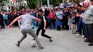 INSANE NUTMEGS! Touzani VS World (+100 Crazy Street Football Pannas)