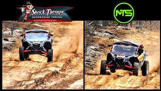 Battle of the UTV Suspension Tunes! Shock Therapy vs MTS Off Road!