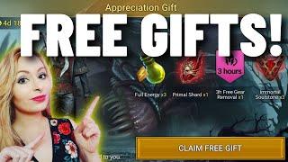  Hurry - FREE GIFT! And Getting My Wishlist  RAID Shadow Legends