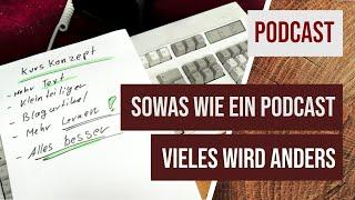 Irgendwie ein Podcast - Über die anstehenden Veränderungen bei der Kurswerkstatt #holzwerken