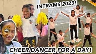 CHLOE BECAME CHEER DANCER FOR A DAY! (INTRAMS 2023!) | Grae and Chloe