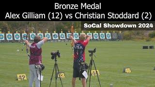 Alex Gilliam vs Christian Stoddard Bronze Medal SoCal Showdown 2024 | Olympic Recurve