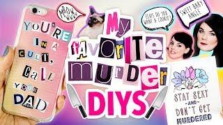 MY FAVORITE MURDER PODCAST DIYs | @karenkavett