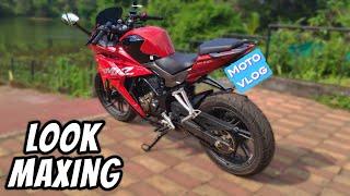 Karizma XMR 210 looks enhanced motovlog