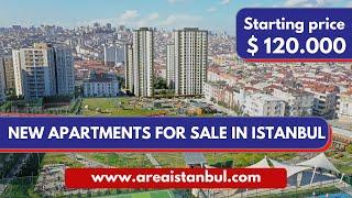 NEW APARTMENTS FOR SALE IN ISTANBUL TURKEY | 30 MONTHS INSTALLMENT | READY TITLE DEED