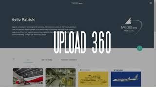 How to upload 360 images in TAGGIS