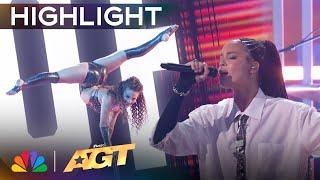 Sofie Dossi And Sara James Perform To "Sunshine State of Mind" | AGT 2024