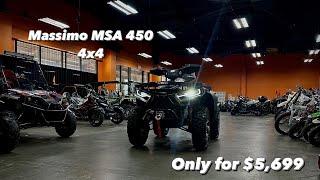 Unstoppable Power: Massimo MSA 450 4x4 ATV in Action!