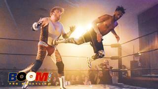 Shareef Morrow vs Big Cat Scott Henson  BOOM! Pro Wrestling