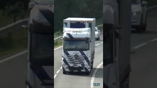 Mercedes-Benz truck - Woodland motorway A1(M) #tomir #truckspotting