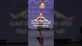 #maddieziegler no hate to tappers I love tap!#aldc #dancemoms #viral