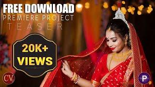 Wedding teaser project free download Premiere pro | Episode-20 |