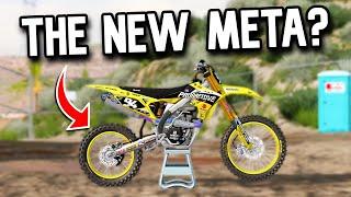 HOLDING KEN ROCZEN'S 250F WIDE OPEN IN MX BIKES!