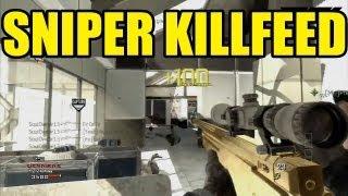 MW3 SNIPER KILLFEED | Call of duty