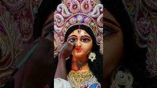 Jagadhatri Idol Painting #shorts