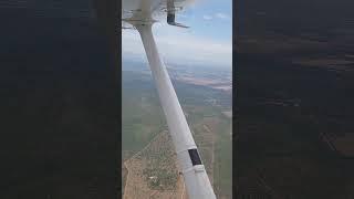 Flying over Brits Airport in South Africa! #aviation #aviationdaily #cessna