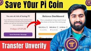 Pi Network New Update | Pi Network Transfer Unverified Balance | Pi Coin Selling | Pi Coin News