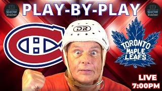 NHL GAME PLAY BY PLAY: HABS VS LEAFS