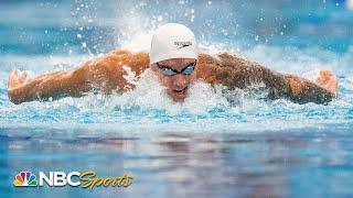 Caeleb Dressel victorious in 100m butterfly at U.S. Open Swimming Championships | NBC Sports