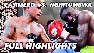 John riel Casimero vs Filipus Nghitumbwa full highlights