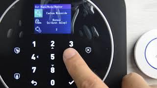 (Earykong) How to set the doorbell function for this tuya alarm system?