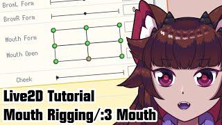 Live2D Tutorial - Simpler Mouth Rigging/:3 Mouth