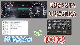 Korekta Przebiegu - Ford Mondeo mk5 (2015) - Forscan & UCDS pro+