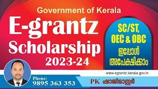 E-grantz Scholarship 2023-24, Apply Now