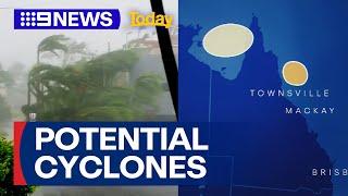 Far North Queensland braces for potential tropical cyclone to develop | 9 News Australia