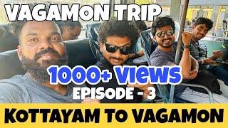 Journey from Kottayam to Vagamon | Vagamon Trip | Episode - 3 | 5 - Minutes Vlog | Gourmandcrossing