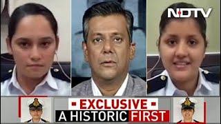 "Breaking Barrier Today": Navy's 1st Women Combatants Posted On Warships