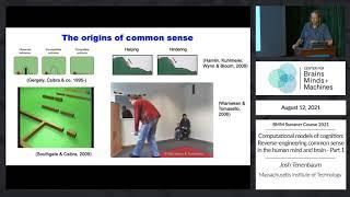 Computational models of cognition:Reverse-engineering common sense in the human mind and brain Pt 1