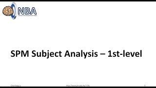 [2019.04.09 Lesson8-session1]SPM 1st-level Analysis