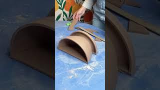 How I make Ceramic Book End Planters PT1 pottery #ceramics #clay #bookends #planters #ceramicplanter