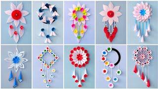 Easy and Quick Paper Wall Hanging Ideas / A4 sheet Wall decor / Cardboard Reuse /Room Decor DIY