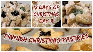 TRADITIONAL FINNISH CHRISTMAS PASTRIES || SIMPLE RECIPE || 12 days of Christmas DAY 3