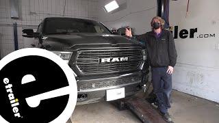 etrailer | DIY 2019 Ram 1500 Installation for the Roadmaster Crossbar-Style Base Plate Kit