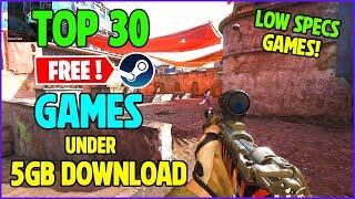 30 Awesome Free Steam Games Under 5GB Download (Games for Low End PCs)