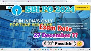 Big Update on SBI PO NOTIFICATION 2024  #sbi #sbpipo