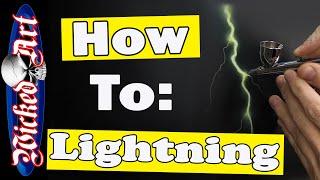 Airbrush Lightning Tutorial (Part 1)