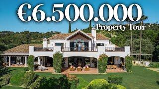 Stunning €6,500,000 Andalucian Mansion in La Zagaleta, Marbella | Drumelia Property Tour