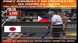 Pinoy inaapi sa Japan ng undefeated na Hapon pero hinde nagpatinag ang mandirigmang Pinoy