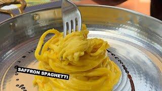 Saffron Spaghetti alla Chitarra | Dads That Cook