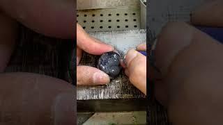 Điêu khắc Chuột Tài Lộc trên đá Saphire Sao Đen #điêukhắc #caving #sculpture