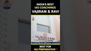 UPSC English Medium : Best Coaching Institutes in Delhi || Series#01 Vajiram & Ravi || Prabhat Exam