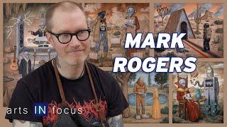 Cryptids and Cowboys: Narrative Paintings w/ Mark Rogers | arts IN focus