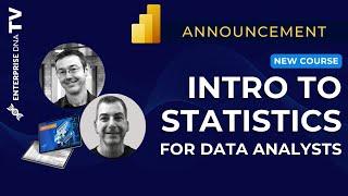 Introduction To Statistics For Data Analysts — New Course!