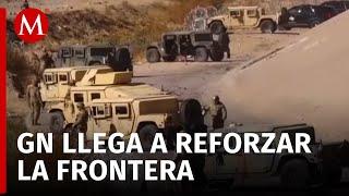 Aumenta la presencia de la Guardia Nacional en la frontera con EU