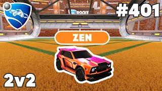 zen Ranked 2v2 PRO Replay #401 - Rocket League Replays